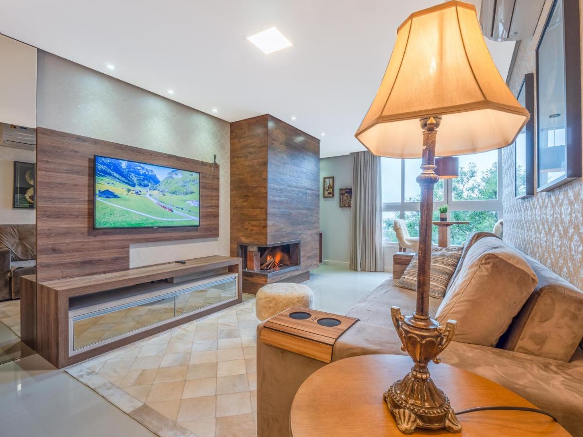 2 SUITE, 1 DORMITORIO EM MEIO A MATA ARAUCARIA A 1,5 Km Centro, ALTOS DE GRAMADO Exterior foto